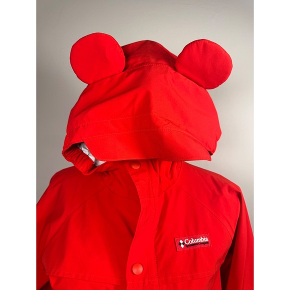 Disney Columbia Limited Series Mickey Mouse Raincoat Kids L 14/16 - Picture 4 of 11